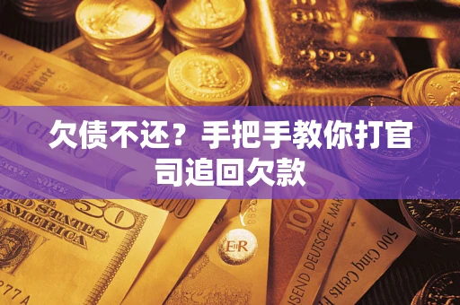 武汉欠债不还？手把手教你打官司追回欠款