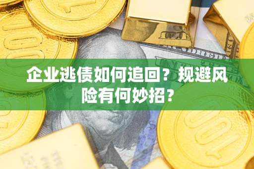 武汉企业逃债如何追回？规避风险有何妙招？