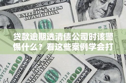 武汉贷款逾期选清债公司时该警惕什么？看这些案例学会打翻身仗