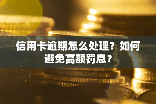 武汉信用卡逾期怎么处理？如何避免高额罚息？