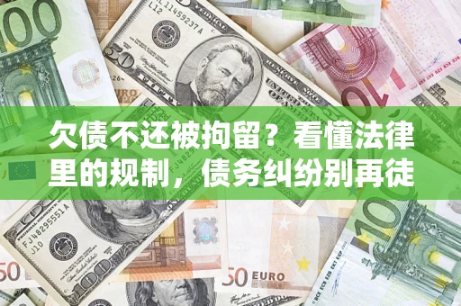 武汉欠债不还被拘留？看懂法律里的规制，债务纠纷别再徒劳奔波