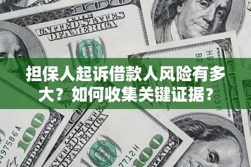 武汉担保人起诉借款人风险有多大？如何收集关键证据？