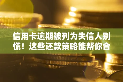武汉信用卡逾期被列为失信人别慌！这些还款策略能帮你合法止损