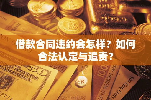 武汉借款合同违约会怎样？如何合法认定与追责？