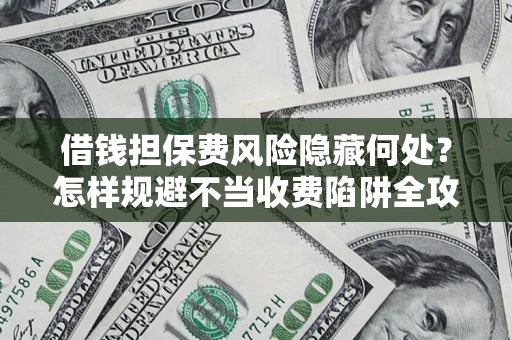 武汉借钱担保费风险隐藏何处？怎样规避不当收费陷阱全攻略！