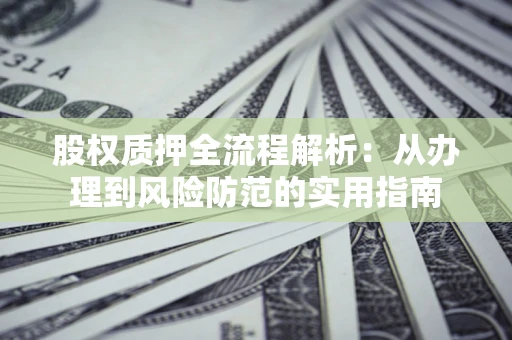 武汉股权质押全流程解析：从办理到风险防范的实用指南