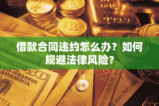 武汉借款合同违约怎么办？如何规避法律风险？